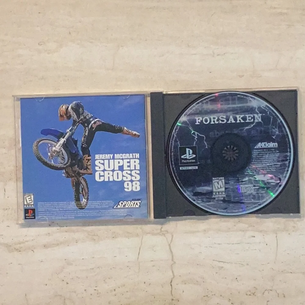 Forsaken PlayStation Game CIB PS1